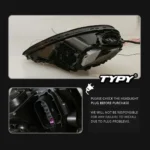 Car Lights For Porsche 718 Cayman Headlights Boxster 2016-2023 Upgrade New Style LED PLDS Lasers Head Lamps 2 PCS Plug and Play - Image 4