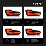 Car Lights LED Rear Lamps For BMW F30 Taillights F35 F80 2013-2018 318i 320i 325i 330i 335i Sequential Turn Signal Brake - Image 3
