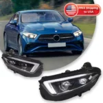 Car Light For Mercedes Benz CLS Headlight C257 W257 2018-2023 Full LED Projector Front Lamps Auto Accessories DRL