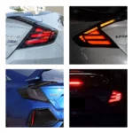 For Honda Civic 10th Gen Rear Tail Lamps Car Accessories LED Lights Tail Light Assembly DRL Sequential Turn Signal Brake Lamp - Image 7