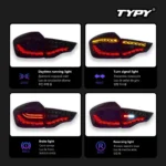 Car Lights For BMW X3 G08 Taillight 2018-2021 LED Projetor Tail Lamp Daytime Running Light Automotive Accessories - Image 3
