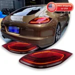 Car Lights For Porsche Panamera Taillight 970.1 2010-2013 LED Projetor Tail Lamp Daytime Running Light Auto Accessories
