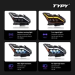Car Lights For Infiniti G37 Headlight 2010-2015 LED Projetor head Lamp Daytime Running Light Automotive Accessories - Image 3