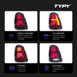 Car Lights For BMW Mini cooper R56 Taillight 2007-2013 LED Projetor Tail Lamp Daytime Running Light Automotive Accessories - Image 3