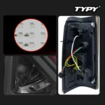 Car LED Tail Lights Assembly for 2003 - 2006 Silverado 1500 2500 3500 Brake Light Reversing Turn Signals Lights Tail Lights - Image 4