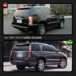 Car Light For Chevrolet Tahoe 2015-2017 Suburban Cadillac Escalade 2007-2014 Taillight LED Projetor DRL Auto Accessories - Image 2