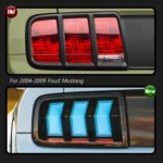 Car Lights For Ford Mustang Taillight RGB 2004-2009 LED Projetor Tail Lamp Daytime Running Light Automotive Accessories - Image 2