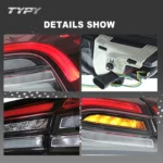 LED Tail Lamps For Maserati Ghibli 2014-2022 Upgrade Rear Tail Lights Assembly DRL Day Running Light Turn Signal Car Accessories - Image 5