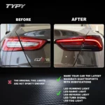 Car LED Tail Lights Assembly For Maserati Quattroporte 2013-2021 Upgrade New Rear Taillights Turn Signal Brake Lamp - Image 4