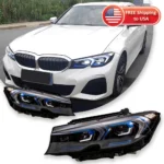 Car Lights For BMW 3 Series G20 Headlights G28 2019-2022 LED Projetor head Lamp Daytime Running Light Auto Accessories