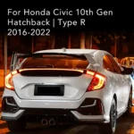 Car Rear Spoiler Lamp Accessory Part Tail Lamp Tail Light for Honda Civic Hatchback 10th gen - Image 6