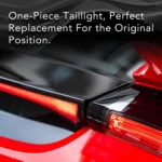Car Rear Spoiler Lamp Accessory Part Tail Lamp Tail Light for Honda Civic Hatchback 10th gen - Image 4
