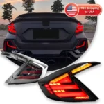 For Honda Civic 10th Gen Rear Tail Lamps Car Accessories LED Lights Tail Light Assembly DRL Sequential Turn Signal Brake Lamp - Image 4