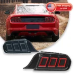 Car Tail Lights For Ford Mustang 2015-2021 LED Car Tail Lamps Daytime Running Lights Dynamic Turn Signals Car Accessories