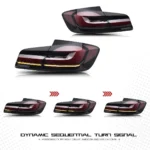 Car Lights LED Rear Tail Lamps For BMW F10 Taillights F18 2010-2017 525i 530i Sequentail Turn Signal - Image 4