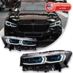 Car Lights For BMW 7 Series G12 2016-2019 Headlight LED Projetor head Lamp Daytime Running Light Automotive Accessories