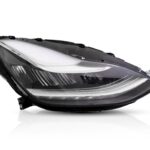17-22 Tesla Model 3 / Model Y LED Reflection Bowl Headlights Black