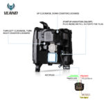 16-18 Chevrolet Silverado 1500 4th Gen Facelift  LED Dual Beam Projector Headlights Black - Image 8