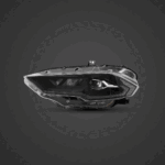 18-24 Ford Mustang 6th Gen Facelifted  LED Dual Beam Projector HeadLights Black - Image 2