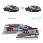 10-12 Mustang 5th Gen (S-197 II) Pre-Facelift With 5 Modes Turn Signal 2 Modes Brake Lighting Smoked - Image 7