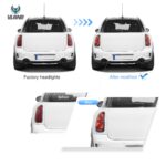 10-16 Mini Cooper Countryman R60 LED Tail Lights Union Jack - Image 6