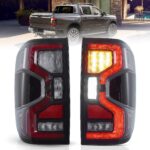 22-UP Ford Ranger LED Tail Lights With Start-up Animation