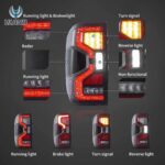 22-UP Ford Ranger LED Tail Lights With Start-up Animation - Image 2