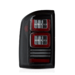 14-18 GMC Sierra 1500 2500HD 3500HD II Full LED Tail Lights With Dynamic Welcome Lighting Clear - Image 2