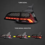 17-22 Tesla Model 3 & 20-22 Tesla Model Y LED Tail Lights With Dynamic Welcome Lighting - Image 3