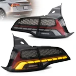 17-22 Tesla Model 3 & 20-22 Tesla Model Y LED Tail Lights With Dynamic Welcome Lighting - Image 5