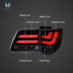 11-15 Toyota Fortuner 1th Gen (KUN60)  LED Tail Lights with Amber Turn Signal - Image 8