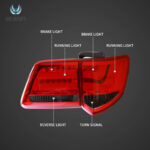 11-15 Toyota Fortuner 1th Gen (KUN60)  LED Tail Lights with Amber Turn Signal - Image 3