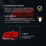11-15 Toyota Fortuner 1th Gen (KUN60)  LED Tail Lights with Amber Turn Signal - Image 13