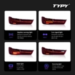 Car Lights For BMW 3 Series G20 Taillight 2020-2023 LED Projetor Tail Lamp Daytime Running Light Automotive Accessories - Image 3