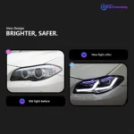 Car Lights for BMW F10 LED Headlight Projector Lens 2010-2016 F18 520i 525i 530i F11 Front DRL Signal Automotive Accessories - Image 2