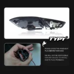 Car Tail Lights For Maserati Ghibli 2014-2020 LED Car Tail Lamps Daytime Running Lights Dynamic Turn Signals - Image 4