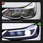 Car Lights For Chevrolet Cruz 2017-2020 Headlight LED Projetor head Lamp Daytime Running Light Automotive Accessories - Image 2