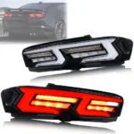 LED Tail Lights for Chevrolet Camaro Chevy 2019-2024 ZL1 SS Sequential Turn Signal Dynamic Animation Rear Lamps Assembly