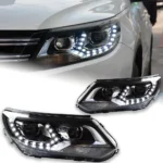 Car Styling for VW Tiguan Headlights 2013-2016 Tiguan LED Headlight DRL Hid Head Lamp Angel Eye Bi Xenon Beam Accessories