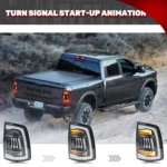 LED Tail Lights for Dodge Ram 2008-2018 1500 2500 3500 4th Gen Dynamic Animation Sequential Turn Signal Rear Lamps Assembly - Image 4