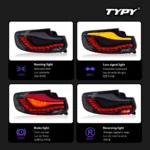 Car Lights For BMW 2 Series F22 F23 Taillights F87 2014-2021 LED Projetor Tail Lamp Daytime Running Light Auto Accessories - Image 3