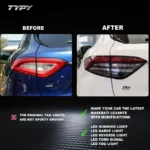 Led TailLight Assembly For Maserati Levante 2017-2020 Tail Lamps Rear Turn Signal Brake Lights Car Accessories - Image 2