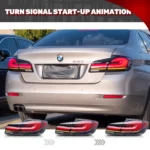 LED Tail Lights for BMW 5-Series 2011-2016 F10 M5 Dynamic Animation Sequential Turn Signal Rear Lamps Assembly - Image 3