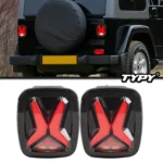 Car Rear LED Tail Lights Fit For Jeep Wrangler CJ TJ YJ 1998-2006 Waterproof Led 12v Drl Reverse Tail Lamp Led Light