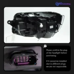 Headlight for VW Multivan T6 Headlight LED Headlight Styling Dynamic Turn Signal Lens Automotive 2pcs - Image 5