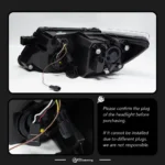 Car Styling for Dodge JCUV Journey 2009-2016 LED Headlight Fiat Freemont LED DRL Hid Angel Eye Bi Xenon Beam Accessories - Image 5