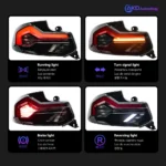 Car Styling for BMW 2 Series F22 Tail Lights F23 F45 F46 LED Tail Light 220i 225i F44 Rear Lamp M2 F87 DRL Auto Accessories - Image 3
