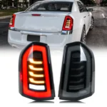 LED Tail Lights For Chrysler 300 300C 2011-2014 Rear Lamps Start-up Animation Sequential Turn Signal Accessory Assembly - Image 2
