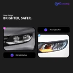 Car Styling for VW Tiguan Headlights 2013-2016 Tiguan LED Headlight DRL Hid Head Lamp Angel Eye Bi Xenon Beam Accessories - Image 2