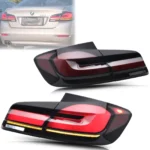 LED Tail Lights for BMW 5-Series 2011-2016 F10 M5 Dynamic Animation Sequential Turn Signal Rear Lamps Assembly - Image 2